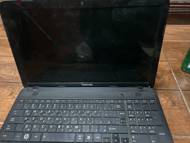 laptop Toshiba اسود 0