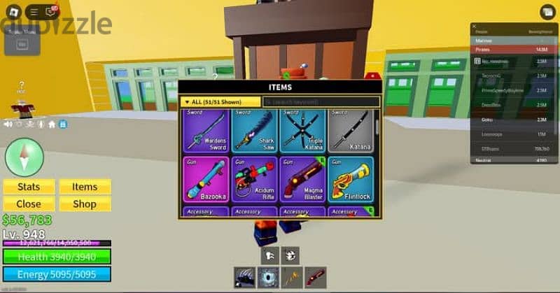 Roblox account for sale [Blade ball] [Blox fruit] [Skywars] [Bed wars] 15