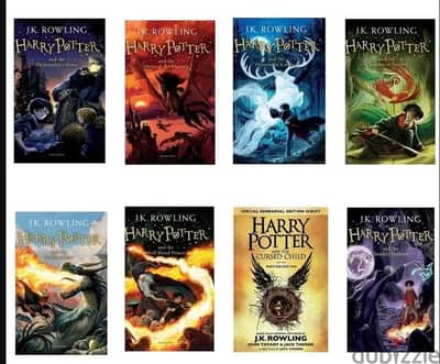 Harry Potter Paperback Set (Books 1-8)