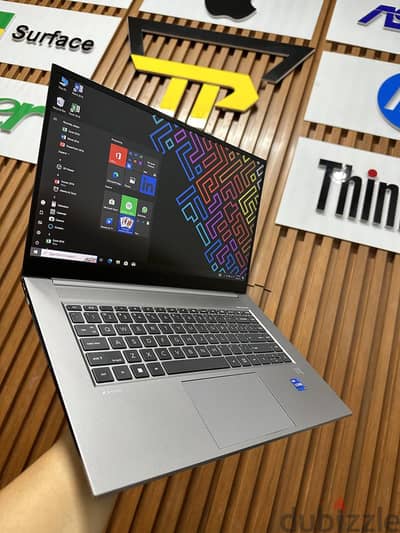 HP Zbook G7 Studio Core i9 بكارت RTX 3000 فعلي 6 جيجا ضمان سنه