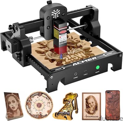 Laser Engraver S1 Portable Laser Cutter and Engraver 6 Watt