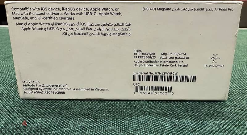 Apple Airpods Pro 2 (USB-C) New Sealed with warranty 2