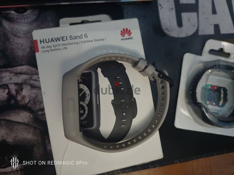 Huawei band 6 with strap like new 2