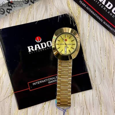 ساعة RADO الفاخرة  أعلى جودة سارع باقتنائها الآن واستمتع بالفخامة