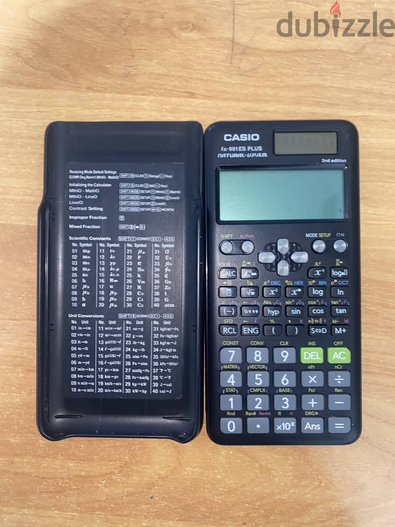 CASIO-991 2nd edition (fx) plus calculator 0