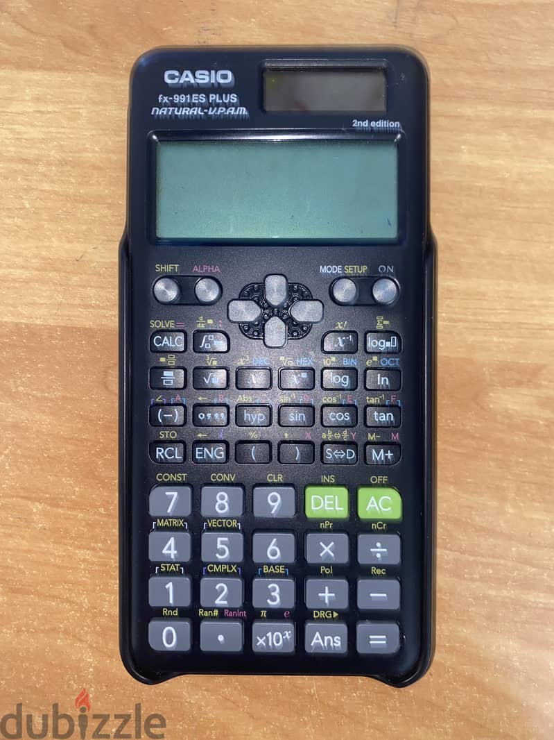 CASIO-991 2nd edition (fx) plus calculator 2