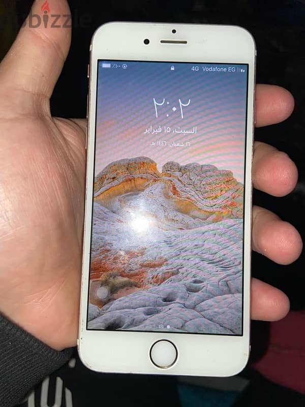 ممنوعات ايفون 6s  شياكه 64g بطاريه 100 مغير بطاريه بس 1