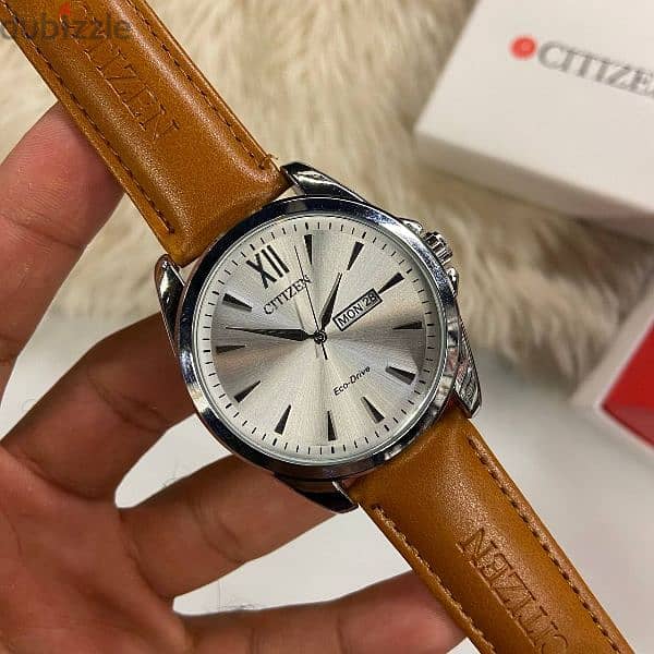 Full luxury formation, metal and leather, 2 results   Citizen & Armani 19