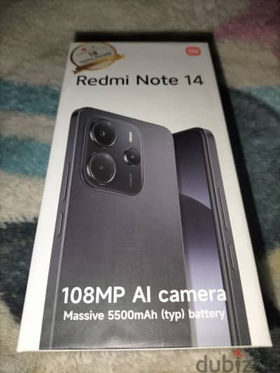 Redmi note 14 جديد متفتحش