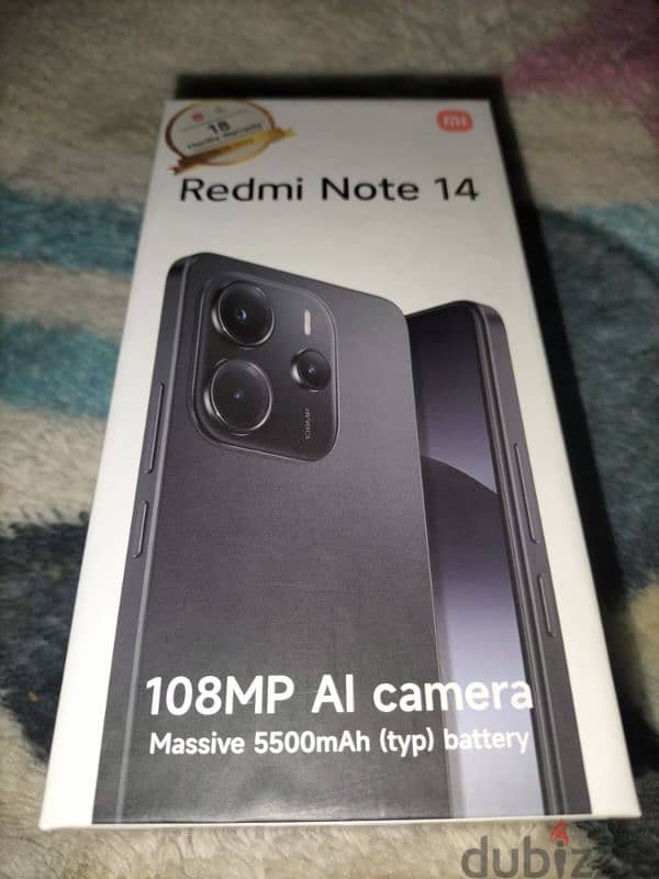 Redmi note 14 جديد متفتحش 0