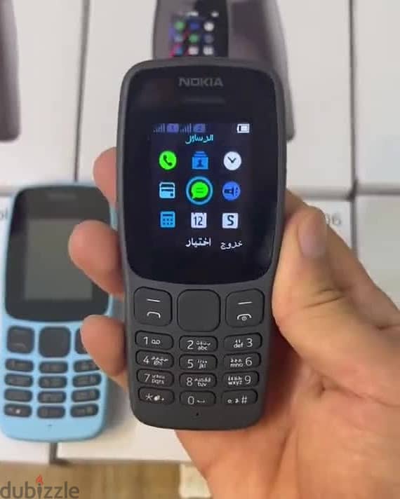 Nokia 106 Dual SIM موجود فيه راديو و مكان للسماعة 1