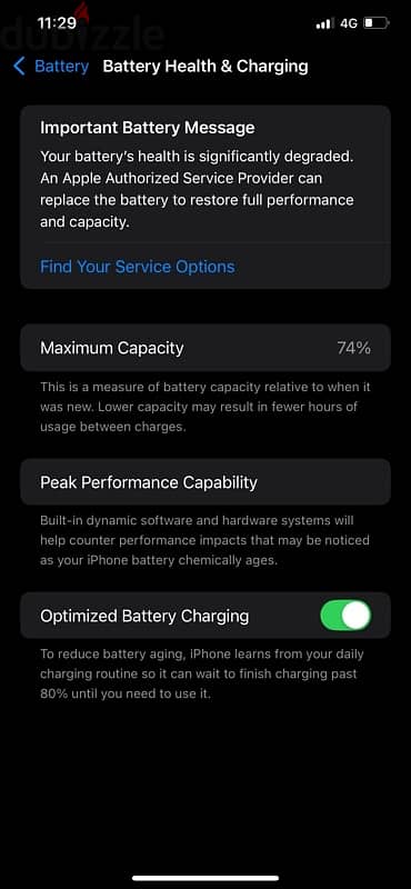 آيفون ١١ برو ماكس. بطارية ٧٤٪؜. مطلوب ٢٢,٠٠٠ج 4