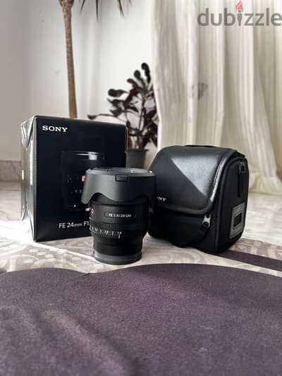 Sony 24mm f1.4 GM like new