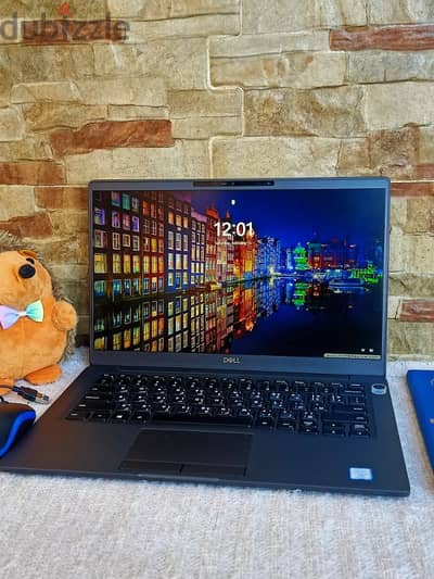 أشيك لابتوب تاتش الجيل الثامن Dell Latitude بكل مشتملاتة الأصليه