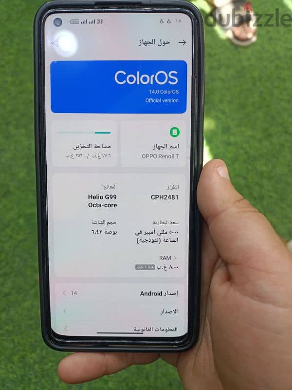 oppo Reno 8t used 4