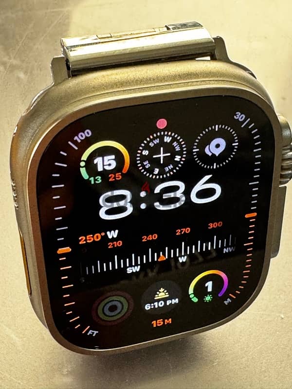 Apple Smart watch Ultra 1 with stainless steel band 4