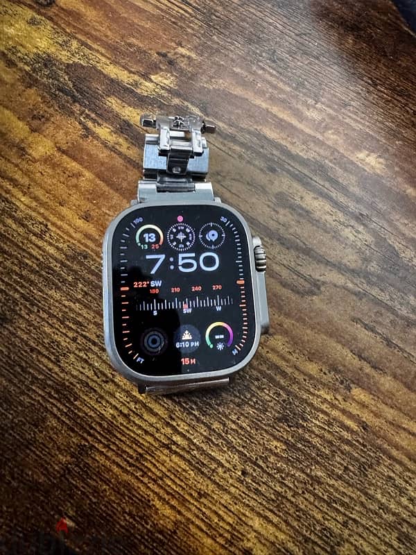 Apple Smart watch Ultra 1 with stainless steel band 15