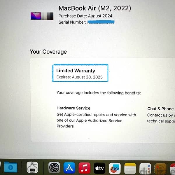 Macbook Air M2 زيرو بالضمان 3