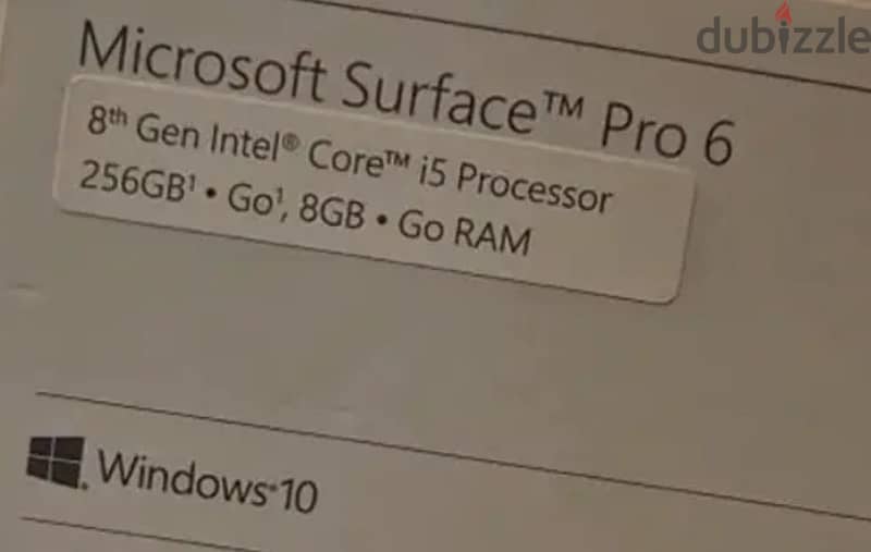 مايكروسوفت سرفيس برو ٦ surface pro 6 0