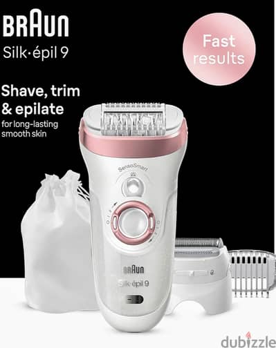 New Braun silk epilator from UAE