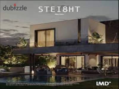 On Largest Landscape and Lakes Standalone Villa For Sale in Stei8ht Compound LMD - Sabbour First Settlement in front of Rehab City Swan lake Residence