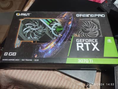 Palit RTX 3070TI Gaming pro 8gb