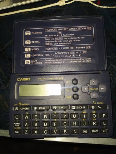 أله حاسبة Casio SF-2000 نادرة جدا