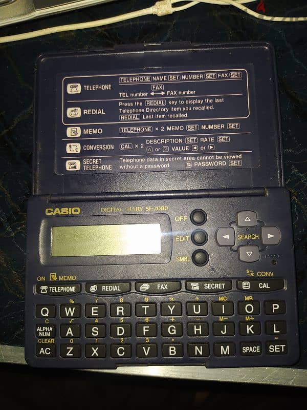 أله حاسبة Casio SF-2000 نادرة جدا 0