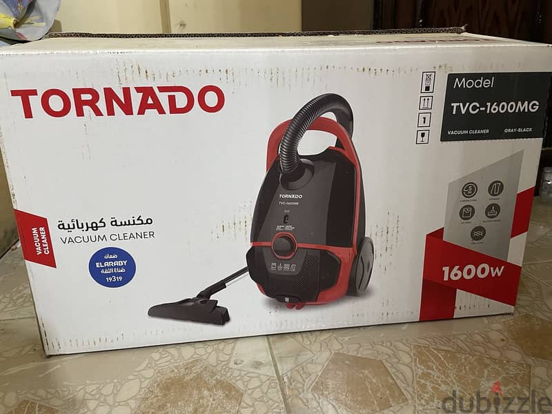 Tornado TVC-1600MG Vacuum Cleaner - 1600 Watt 0