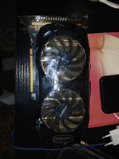 كارت شاشة GTX 560 ti 1gb oem ولا مره استعمال