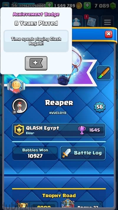 Clash Royale account | 9K Trophies, Elite cards