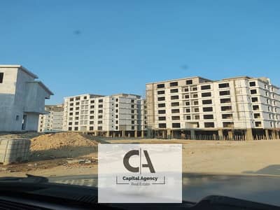 apartment in Creek Town Compound, immediate receipt, directly in front of Al-Rehab Only 10% down payment 20% cash discount