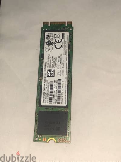 Samsung ssd pm871b M. 2 512G