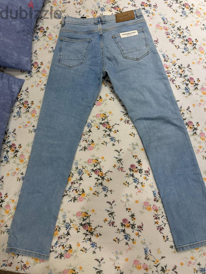 بنطلون زارا سليم فت - ZARA Jeans SlimFit 2