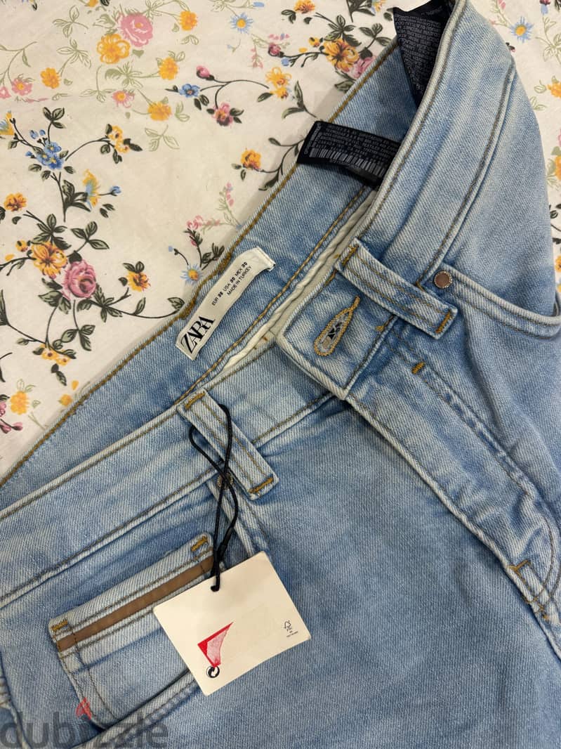 بنطلون زارا سليم فت - ZARA Jeans SlimFit 3