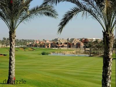 On the 2 Golfs View, Villa Corner 1,400 m (palace), with the Extra Floor. The Apartment is For Sale in Katameya Dunes Compound, South 90th Street,