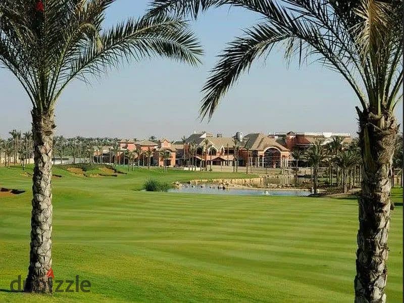 On the 2 Golfs View, Villa Corner 1,400 m (palace), with the Extra Floor. The Apartment is For Sale in Katameya Dunes Compound, South 90th Street, 0