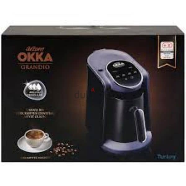 Automatic Okka turkish coffee  ماكينة قهوة تركي أوكا جرانديو أوتوماتيك 2