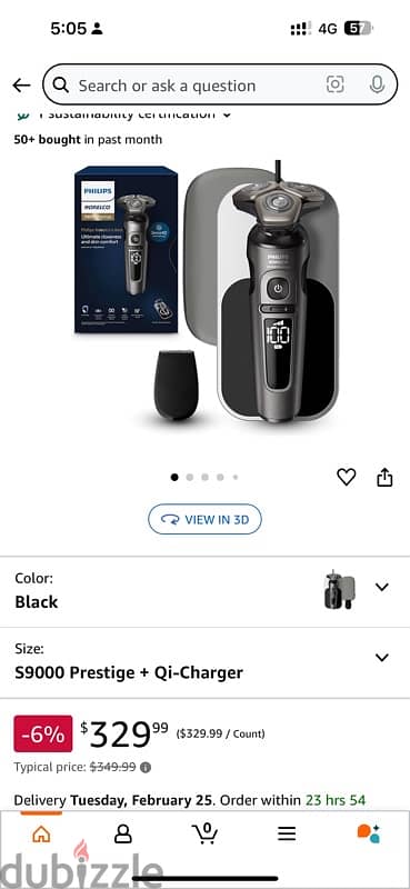 Philips  S9000 Prestige Electric Shaver 1