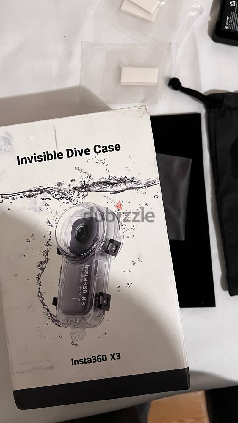 insta360 X3 Invisible Dive Kit + Battery + Invisible stick 6