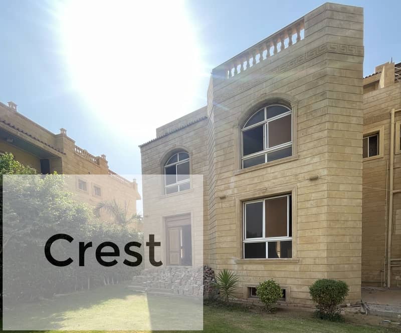 Villa for sale fully finished with swimming pool with furniture and kitchen Prime location in front of Garden 8 at the best price in La Rose Compo 0