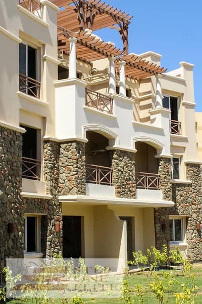 Own a two-room, finished chalet overlooking the sea in the heart of Ain Sokhna