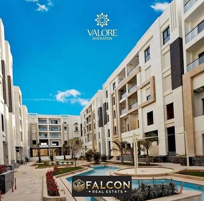 Hotel suite managed by Concord El-Salam Hotels Concord El-Salalm Sheraton Airport next to Al-Ahly Club, with the highest investment return