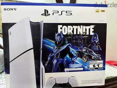 PS 5 Slim with CD Fortnite Version