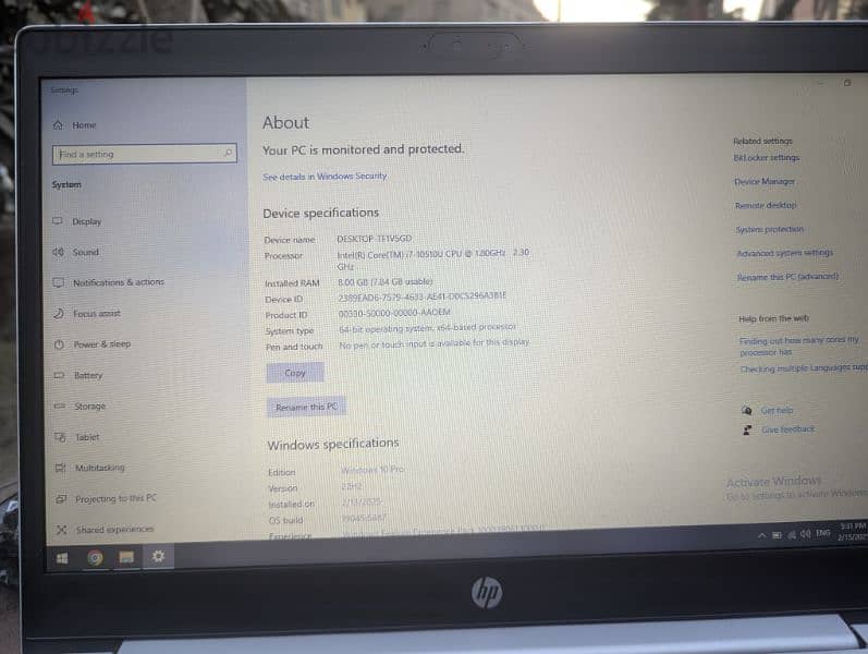 HP ProBook 450 G7 3