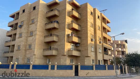 Ground floor apartment, 180 sqm, with a 100 sqm garden, in El Obour, 9th district, next to Al-Nour Mosque.