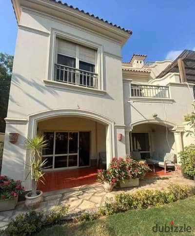 Villa (twin house) for sale in installments over 7 years in La Vista El Patio Town Compound, Fifth Settlement