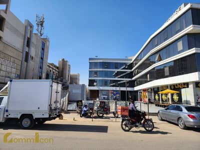 Shop for rent in the Fifth Settlement in Al-Hamd area, area 250 square meters