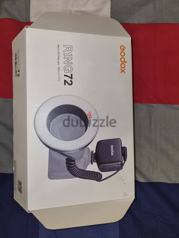 Godox macro LED ring light 72 8