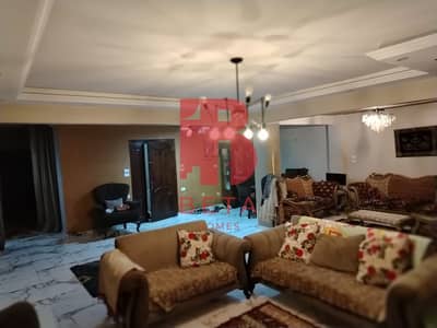 Apartment for sale, area of ​​235 square meters, super luxurious finishing, Zahraa University Street, Nasr City, Al-Ahaly Buildings